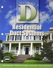 Tapa de Manual D - Residential Duct Systems