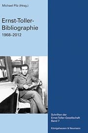 Tapa de Ernst-Toller-Bibliographie : 1968-2012. Mit Nachträgen zu John M. Spalek