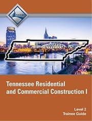 Tapa de Tennessee Residential and Commercial Construction I Trainee Guide