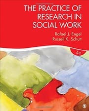 Tapa de The practice of research in social work