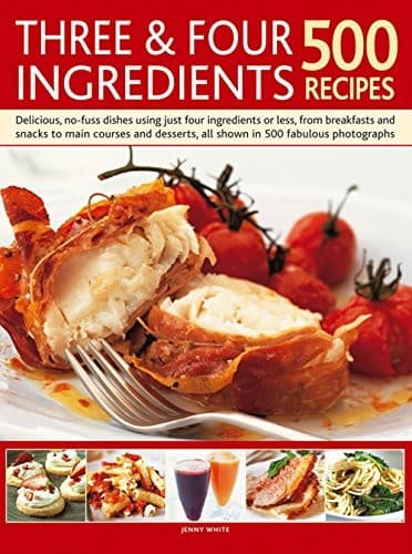 Tapa de Three & Four Ingredients : 500 Recipes