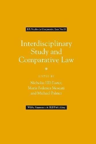 Tapa de Interdisciplinary Study and Comparative Law