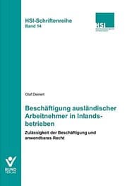 Tapa de Beschäftigung ausländischer Arbeitnehmer in Inlandsbetrieben