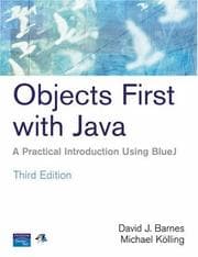 Tapa de Objects first with Java