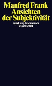 Tapa de Ansichten der Subjektivität