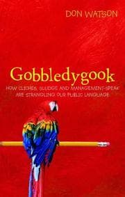Tapa de Gobbledygook