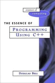 Tapa de Essence of programming using C++