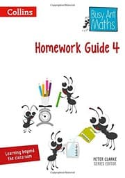 Tapa de Busy Ant Maths - Homework Guide 4