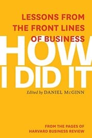Tapa de How I Did It