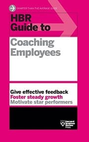 Tapa de HBR Guide to Coaching Employees