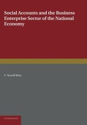 Tapa de Social Accounts and the Business Enterprise Sector of the National Economy