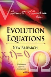 Tapa de Evolution Equations