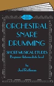 Tapa de Orchestral Snare Drumming