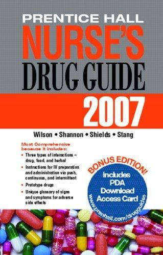 Tapa de Prentice Hall Nurse's Drug Guide