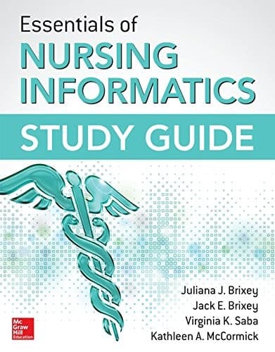 Tapa de Essentials of Nursing Informatics Study Guide
