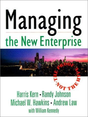 Tapa de Managing the New Enterprise
