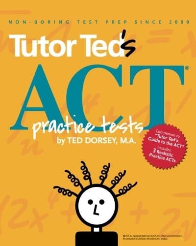 Tapa de Tutor Ted's ACT Practice Tests