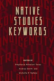 Tapa de Native Studies Keywords