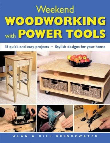 Tapa de Weekend Woodworking with Power Tools