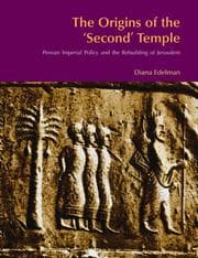 Tapa de The origins of the 'Second' Temple