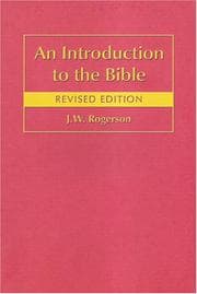 Tapa de An Introduction to the Bible (Bible World) (Bible World)