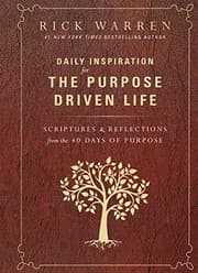 Tapa de Daily Inspiration for the Purpose Driven Life