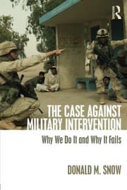 Tapa de The Case Against Military Intervention