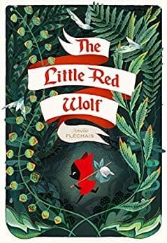 Tapa de The little red wolf