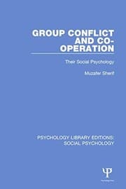 Tapa de Psychology Library Editions : Social Psychology : Group Conflict and Co-operation
