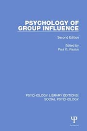 Tapa de Psychology Library Editions : Social Psychology : Psychology of Group Influence