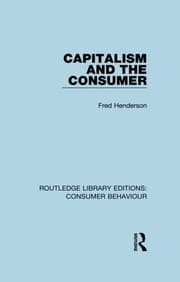 Tapa de Capitalism and the consumer