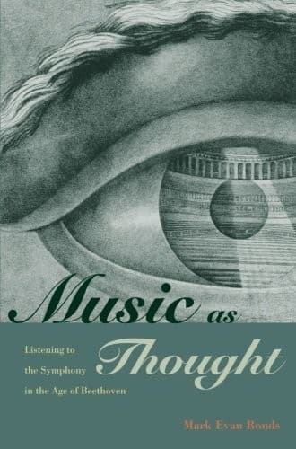 Tapa de Music as thought