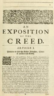Tapa de An exposition of the creed