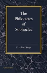 Tapa de The Philoctetes of Sophocles