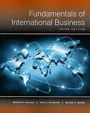 Tapa de Fundamentals of International Business-3rd ed
