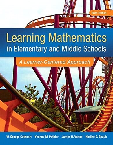 Tapa de Learning Mathematics in Elementary and Middle School