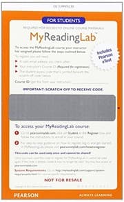 Tapa de MyLab Reading with Pearson eText -- Glue in Access Card