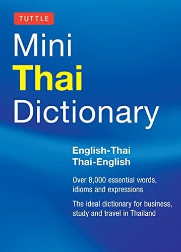 Tapa de Tuttle Mini Thai Dictionary