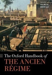 Tapa de The Oxford Handbook of the Ancien Regime