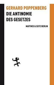 Tapa de Die Antinomie des Gesetzes