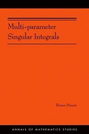 Tapa de Multi-parameter Singular Integrals.