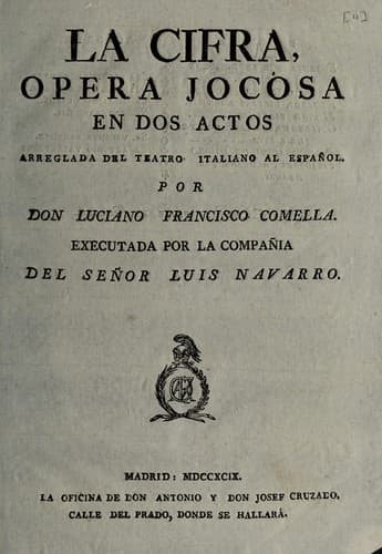 Tapa de La cifra
