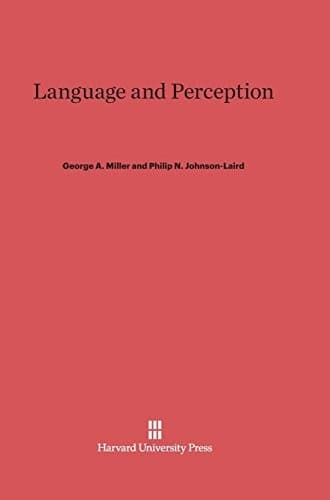Tapa de Language and Perception