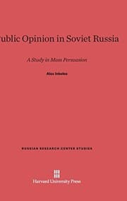 Tapa de Public opinion in Soviet Russia
