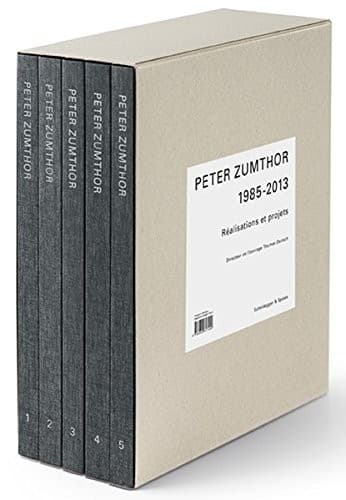 Tapa de Peter Zumthor