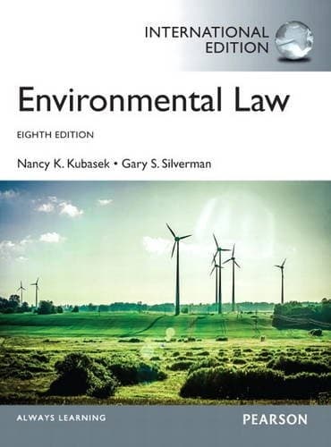 Tapa de Environmental Law