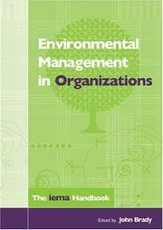 Tapa de Environmental Management In Organizations