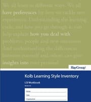 Tapa de Kolb Learning Style Inventory Version 3.2 Single Copy