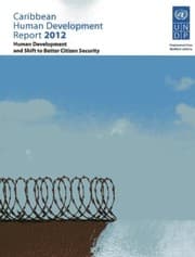 Tapa de Caribbean Human Development Report 2012