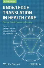 Tapa de Knowledge Translation in Health Care